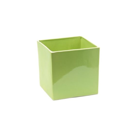 CUBO CERAMICA VERDE