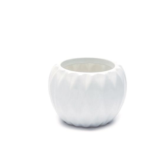 VASO CERAMICA BIANCO