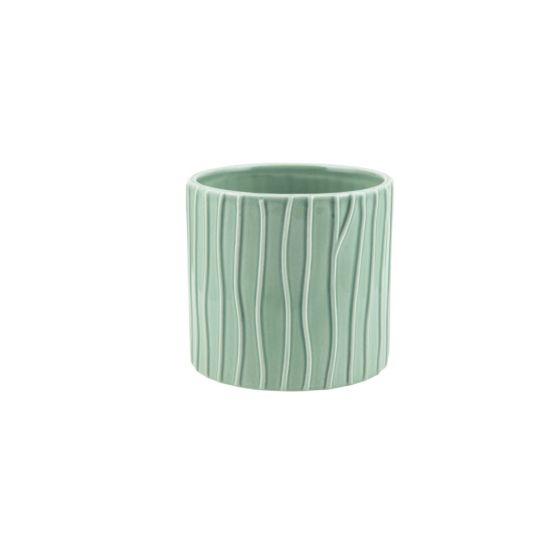 CILINDRO RIGATO CERAMICA VERDE SALV.