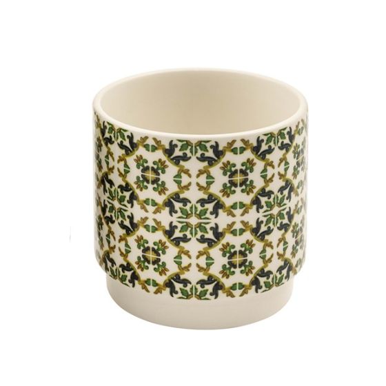 VASO MAIOLICA SICILIANA VERDE