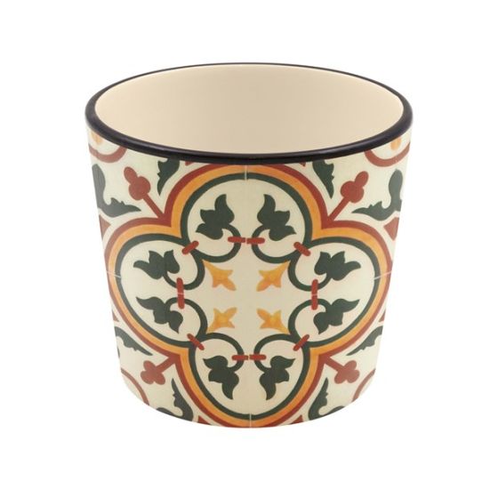 VASO MAIOLICA TOSCANA ARANCIONE