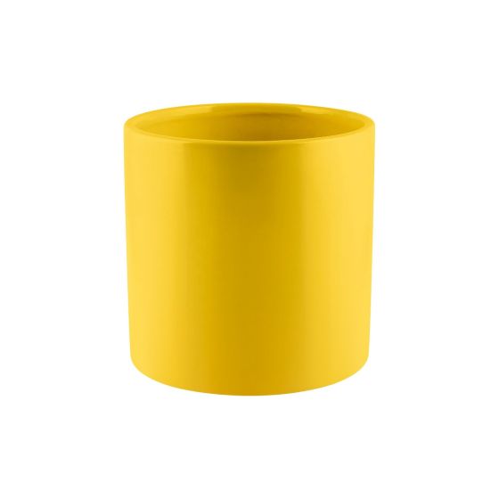 CILINDRO LISCIO CERAMICA GIALLO