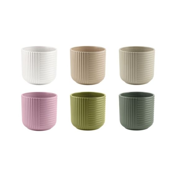 CILINDRO RIGATO CERAMICA COLORI ASS.