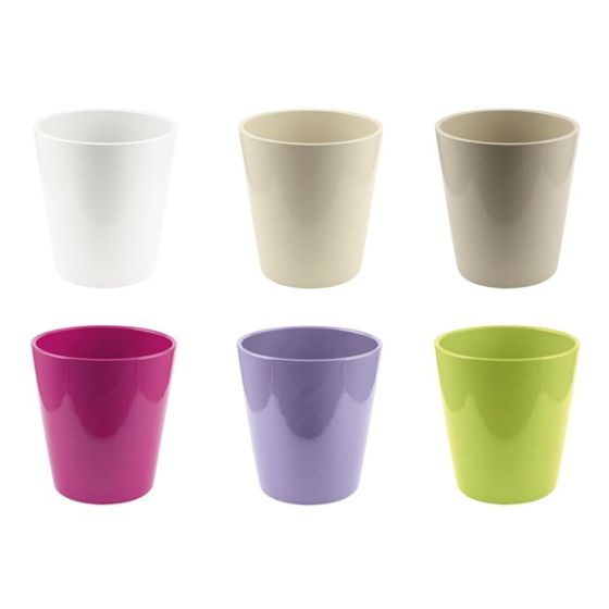 VASO ORCHIDEA LISCIO 6 COLORI ASS.