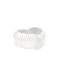 VASO CERAMICA CUORE BIANCO