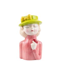 VISO BIMBA CAPPELLO ROSA GRANDE