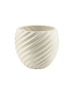 SFERA CERAMICA SPIRALE AVORIO