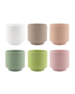 CILINDRO RIGATO CERAMICA COLORI ASS.