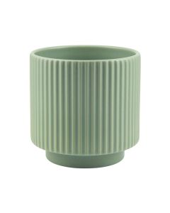CILINDRO RIGATO CERAMICA VERDE