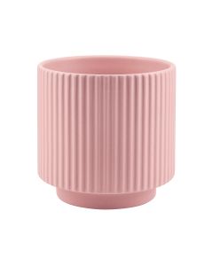 CILINDRO RIGATO CERAMICA ROSA