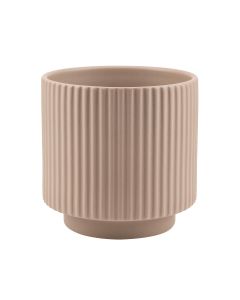 CILINDRO RIGATO CERAMICA TORTORA
