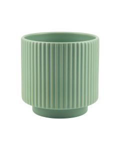 CILINDRO RIGATO CERAMICA VERDE