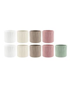 CILINDRO RIGATO CERAMICA COLORI ASS.