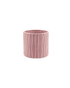 CILINDRO RIGATO CERAMICA ROSA