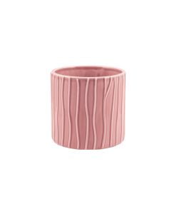 CILINDRO RIGATO CERAMICA ROSA