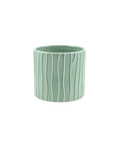 CILINDRO RIGATO CERAMICA VERDE SALV.