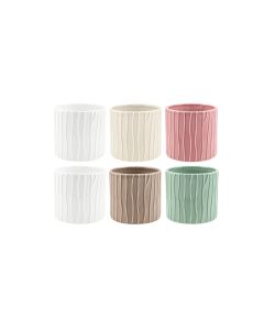 CILINDRO RIGATO CERAMICA COLORI ASS.