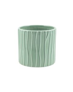 CILINDRO RIGATO CERAMICA VERDE SALV.