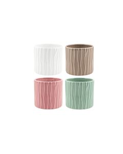 CILINDRO RIGATO CERAMICA COLORI ASS.