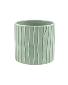 CILINDRO RIGATO CERAMICA VERDE SALV.