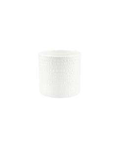 CILINDRO PUNTINATO CERAMICA BIANCO