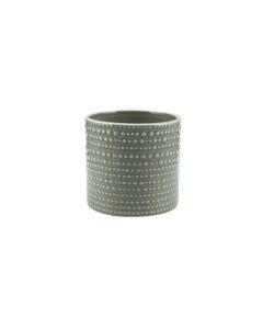 CILINDRO PUNTINATO CERAMICA VERD PET
