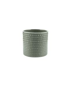 CILINDRO PUNTINATO CERAMICA VERD PET