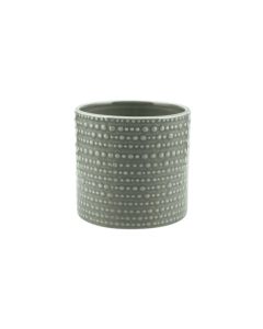 CILINDRO PUNTINATO CERAMICA VERD PET