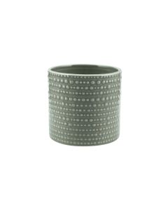 CILINDRO PUNTINATO CERAMICA VERD PET