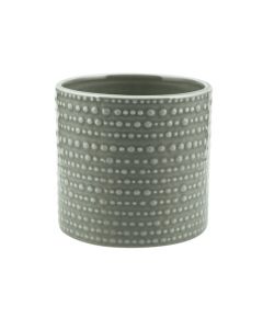 CILINDRO PUNTINATO CERAMICA VERD PET