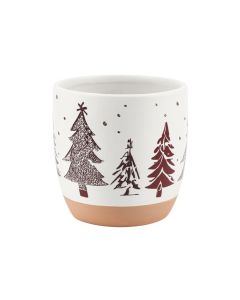 VASO NATALE CERAMICA