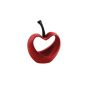 VASO CERAMICA CILIEGIA CUORE ROSSO