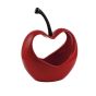 VASO CERAMICA CILIEGIA CUORE ROSSO