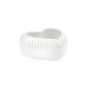 VASO CERAMICA CUORE BIANCO
