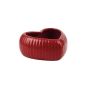 VASO CERAMICA CUORE ROSSO