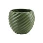 SFERA CERAMICA SPIRALE VERDE