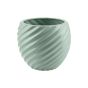 SFERA CERAMICA SPIRALE VERDE MENTA