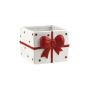 CUBO FIOCCO CERAMICA BIANCO