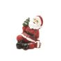 BABBO NATALE CERA ROSSO GLITTER