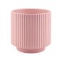 CILINDRO RIGATO CERAMICA ROSA
