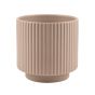CILINDRO RIGATO CERAMICA TORTORA