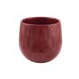 VASO CERAMICA ROSSO