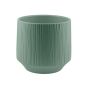 CILINDRO RIGATO CERAMICA VERDE MENTA