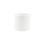 CILINDRO RIGATO CERAMICA BIANCO