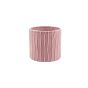 CILINDRO RIGATO CERAMICA ROSA