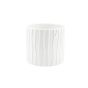 CILINDRO RIGATO CERAMICA BIANCO