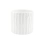 CILINDRO RIGATO CERAMICA BIANCO