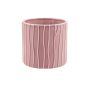 CILINDRO RIGATO CERAMICA ROSA