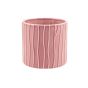 CILINDRO RIGATO CERAMICA ROSA