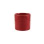 CILINDRO PUNTINATO CERAMICA ROSSO